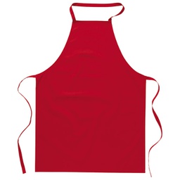 [900002177] Pregača za kuhanje pamučna 65x90 cm crvena