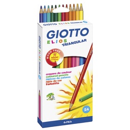[000017596] Boje drvene  24boje trokutaste Elios Fila 275900 blister