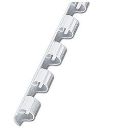 [000001108] Spirala plastična fi- 6 mm pk100 Fornax bijela