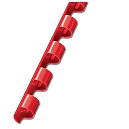 [000001111] Spirala plastična fi- 6 mm pk100 Fornax crvena