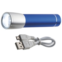 [900002925] Punjač za mobilne uređaje aluminijski sa svjetlom plavi!!