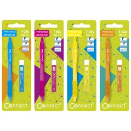 [000017942] Olovka tehnička 0,5 mm grip T-050+mine Connect sortirano blister