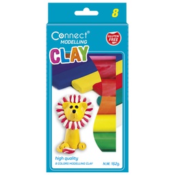 [000018076] Plastelin  8boja karton Connect blister