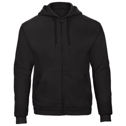 [900003072] Majica dugi rukavi zip B&C ID.205 270g crna M!!