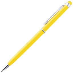 [000018194] Olovka kemijska metalna+touch pen New Orleans žuta