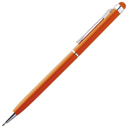 [000018195] Olovka kemijska metalna+touch pen New Orleans narančasta