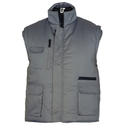 [900003238] Prsluk muški zip Almanzor sivi XL