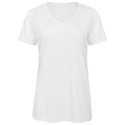 [900003287] Majica kratki rukavi B&C TW058 V Triblend/women bijela S!!