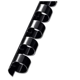 [000001146] Spirala plastična fi-28 mm pk50 Fornax crna