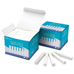 [000018537] Kreda školska četvrtasta soft pk72 Connect bijela