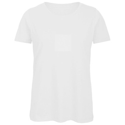 [900003417] Majica kratki rukavi B&C Inspire T/women 140g bijela L