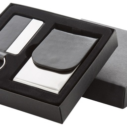 [900003487] Set za vizitke+ključeve crno-srebrni!!