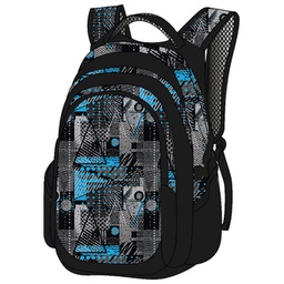 [000018670] Ruksak školski Smart Top Cool 02 Connect crno-sivo-plavi!!