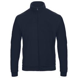 [900003565] Majica dugi rukavi zip B&C ID.206 270g tamno plava L!!