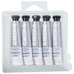 [000018850] Boja tempera 12ml aluminijska tuba pk5 Primo 440TRA910 srebrna blister
