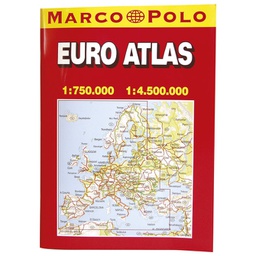 [000018951] Auto karta Europe-euro atlas A4 (knjiga) Trsat
