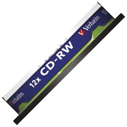 [000019093] CD-RW 700/80  8x-12x spindl silver pk10 Verbatim 43480