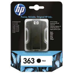 [000019104] Ink Jet HP.no.363 C8721EE original crni