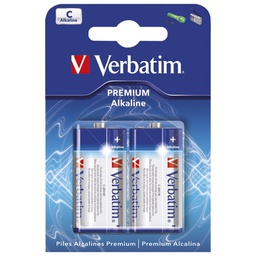 [000019422] Baterija alkalna 1,5V C pk2 Verbatim 49922 LR14 blister