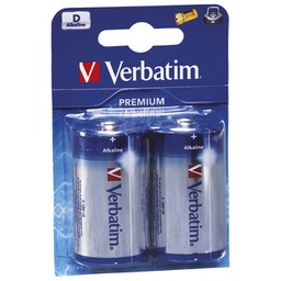 [000019423] Baterija alkalna 1,5V D pk2 Verbatim 49923 LR20 blister