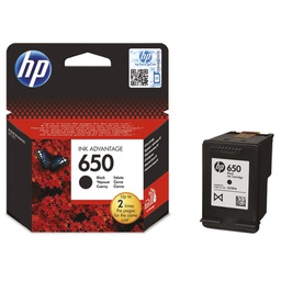 [000020247] Ink Jet HP.no.650 CZ101AE original crni