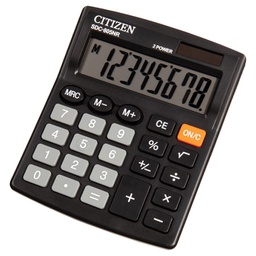 [000020538] Kalkulator komercijalni  8mjesta Citizen SDC-805NR crni blister!!