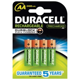 [000020596] Baterija za punjenje 1,2V AA pk4 Duracell HR6 blister