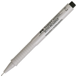 [000001255] Flomaster za tehničko crtanje 0,2 mm Ecco Pigment Faber-Castell 166299 crni