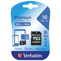 [000021142] Kartica memorijska micro SDHC 16GB Verbatim 44082 blister