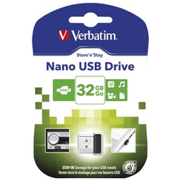 [000021223] Memorija USB 32GB 2.0 Store'n'Stay Nano Verbatim 98130 blister!!