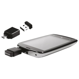[000021224] Memorija USB  8GB 2.0 Store'n'Stay Nano s micro USB adapterom Verbatim 49820 blister!!