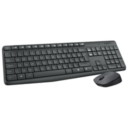 [000022074] Tipkovnica + Miš bežični MK235 Logitech (HR znakovi) tamnosiva