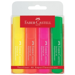 [000001279] Signir 1-5 mm 46 Superfluorescent pvc etui Faber-Castell 154604/4boje blister!!