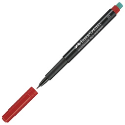 [000001284] Marker permanentni 0,4 mm Multimark Faber-Castell 152321 crveni