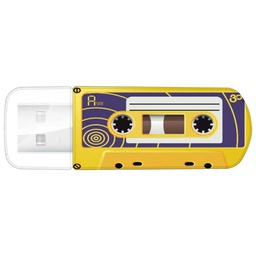 [000022579] Memorija USB 32GB Store'n'Go mini Cassette mini Verbatim 49393 žuta blister!!