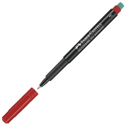 [000001296] Marker permanentni 0,6 mm Multimark Faber-Castell 151321 crveni