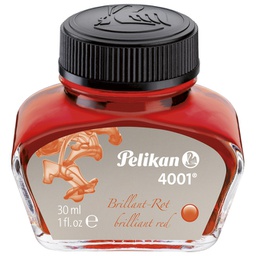 [000022950] Tinta za nalivpero bočica 30ml 4001 Pelikan 301036 crvena