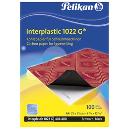[000022960] Karbon strojni film A4 pk100 1022G Pelikan crni!!