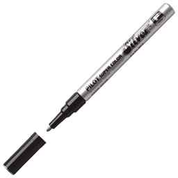 [000023076] Marker permanentni 1 mm okrugli vrh Super Color Pilot SC-S-F srebrni