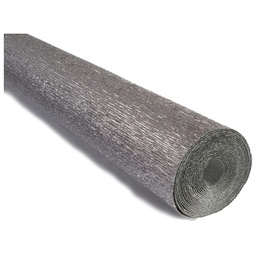 [000000168] Papir krep 180 g 50x250 cm Cartotecnica Rossi 802 metalik srebrni