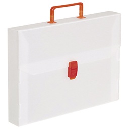 [000023412] Torba-kofer pp-tvrdi  380x270x50mm Balmar (Dispaco) EURO5T prozirno bijela/sortirane ručke!!