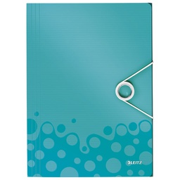 [000023577] Fascikl klapa s gumicom pp A4 Wow Leitz 45990151 tirkiz