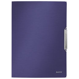 [000023589] Fascikl klapa s gumicom pp A4 Style Leitz 39770069 tamnoplavi