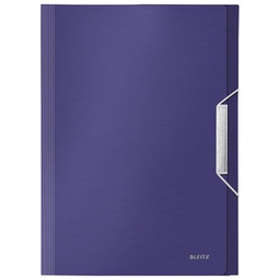 [000023599] Mapa za kućni budžet  6 pregrada s gumicom pp Style Leitz 39570069 tamnoplava