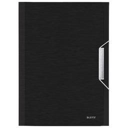 [000023600] Mapa za kućni budžet  6 pregrada s gumicom pp Style Leitz 39570094 crna