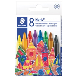 [000024072] Boje voštane  8boja kartonska kutija Noris club Staedtler 220 NC8!!