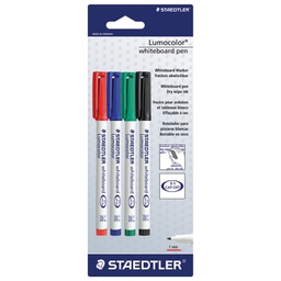 [000024114] Marker za bijelu ploču 1mm pk4 Lumocolor Staedtler 301-SBK4D blister!!