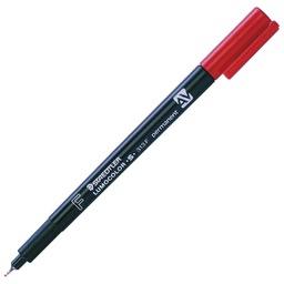 [000024128] Marker permanentni 0,4 mm reciklirani Lumocolor Staedtler 313-2 crveni