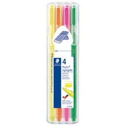 [000024258] Signir 1-4 mm neon Triplus Staedtler 362 SB4 4boje