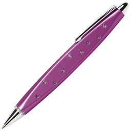[000024456] Olovka kemijska CrystalStyleColourLine Online 38334 ljubičasta!!